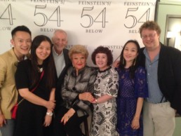 Rob's Friends and Family join Rob Davis to see Marilyn's show at Feinstein's 54 Below.