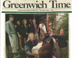 Rob Davis in Greenwich Times