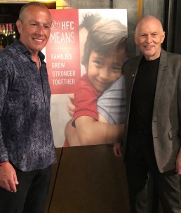 Last Night Billy Idol rocked a concert for Help For Children